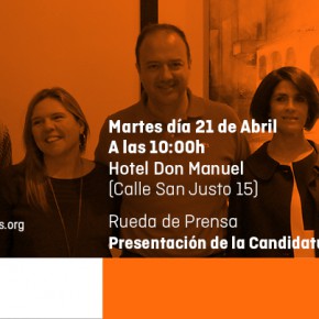 Presentación de la candidatura de Ciudadanos Cáceres