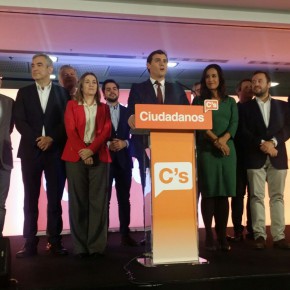 Victoria Domínguez subraya que, con 45.000 votos nuevos, Ciudadanos (C’s) es el partido que más crece en Extremadura.