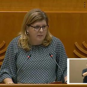 Victoria Domínguez apela a la unidad y al consenso para exigir solución a los problemas que tiene Extremadura