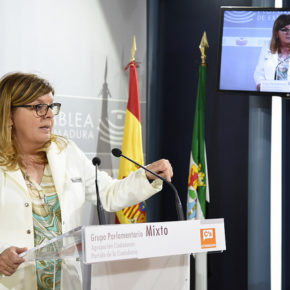 Victoria Domínguez: “Ciudadanos rechaza que para bajar sucesiones haya que subir otros impuestos a los extremeños