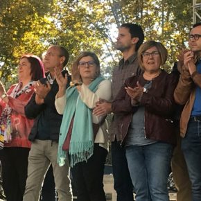 Victoria Domínguez: “Vamos a seguir reivindicando el cumplimiento del Pacto por el Ferrocarril”