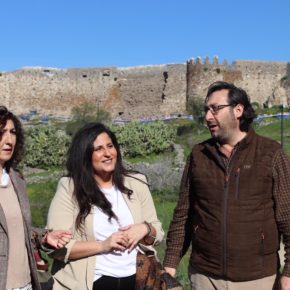 Ciudadanos Extremadura exige que se aborde “con urgencia” un plan de actuación en la muralla de Trujillo